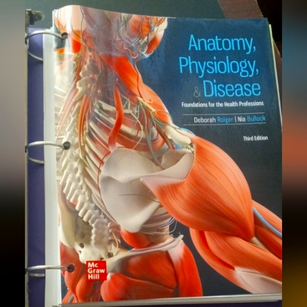 Anatomy, Physiology & Disease Textbook by McGraw Hill - Blue/Orange Cover